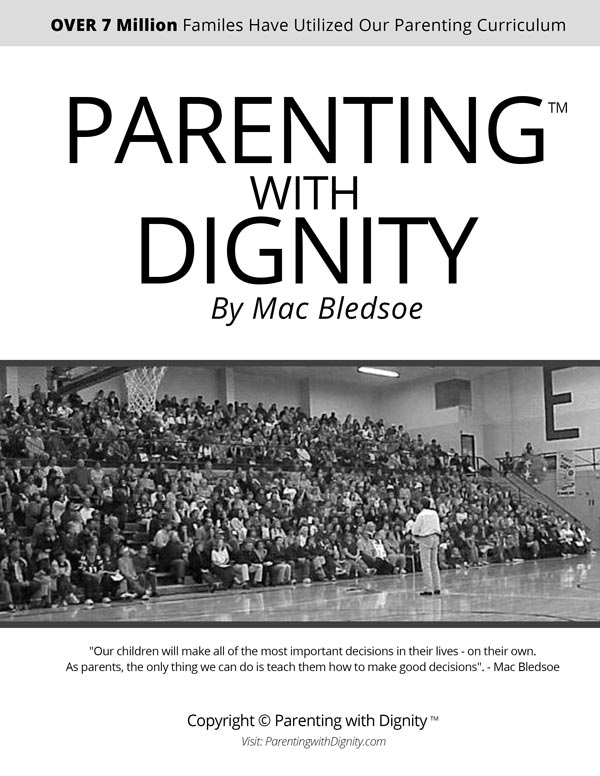 Parenting with Dignity Workbook Cover Black and White